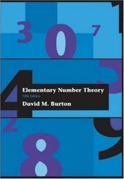 Cover of: Elementary Number Theory (McGraw-Hill International Editions)