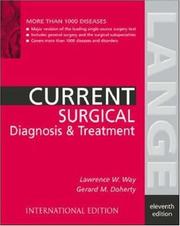 Cover of: Current Surgical Diagnosis and Treatment (Lange Current Series)