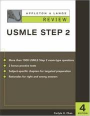 Appleton & Lange review for the USMLE Step 2