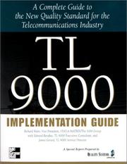 Cover of: TL 9000 Implementation Guide; A Complete Guide to the New Quality Standard for the Telecommunications Industry