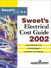 Cover of: Sweet's Electrical Cost Guide 2002