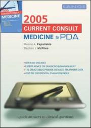 Cover of: CURRENT Consult Medicine 2005 for PDA