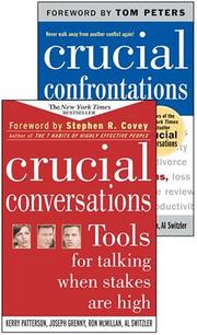 Cover of: Crucial Conversations and Crucial Confrontations Value Pack