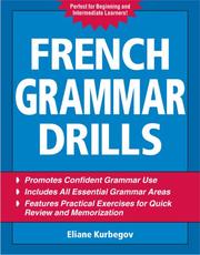 Cover of: French Grammar Drills by Eliane Kurbegov
