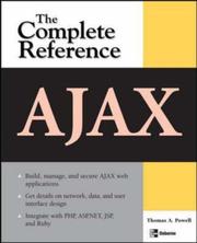 Cover of: Ajax: The Complete Reference (Complete Reference Series)