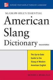 Cover of: McGraw-Hill's Essential American Slang (Essential)