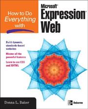 How to do everything. Microsoft Expression Web 2