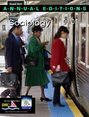 Cover of: Annual Editions: Sociology 00/01