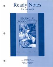 Cover of: Ready Notes for use with Financial Accounting