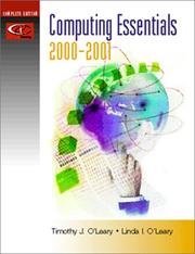 Cover of: Computing Essentials 00-01 Complete With Powerweb | O