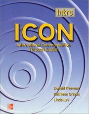 Cover of: ICON: International Communication Through English - Intro SB