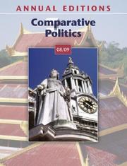 Cover of: Annual Editions: Comparative Politics 08/09 (Annual Editions : Comparative Politics)