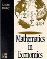 Mathematics in economics