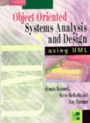 Object-oriented systems analysis and design using UML