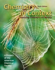 Cover of: Chemistry in Context by American Chemical Society
