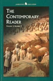 Cover of: The Contemporary Reader: Volume 3, Number 3