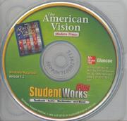 Cover of: The American Vision: Modern Times, StudentWorks Plus