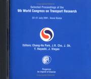 World transport research : selected proceedings of the 9th World Conference on Transport Research, 22-27 July 2001, Seoul, Korea