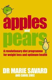 Cover of: Apples and Pears
