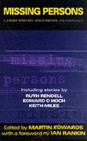 Missing persons : a Crime Writers' Association anthology