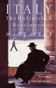 Cover of: Italy - the Unfinished Revolution