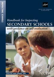 Handbook for inspecting secondary schools : with guidance on self-evaluation