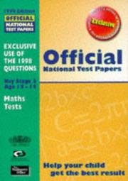 Official national test papers, maths tests : Key Stage 3, age 13-14