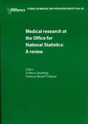 Medical research at the Office for National Statistics : a review