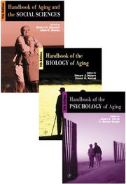 Cover of: Handbooks of Aging
