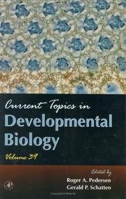 Cover of: Current Topics in Developmental Biology, Volume 39 (Current Topics in Developmental Biology)
