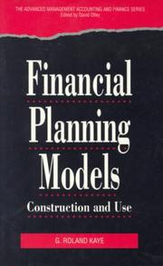 Financial planning models