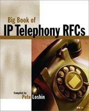 Cover of: Big Book of IP Telephony RFCs