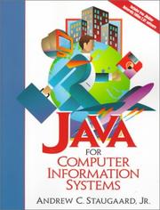 Cover of: Java for Computer Information Systems