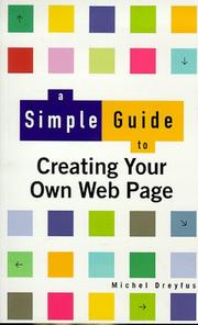 A simple guide to creating your own web page