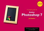 A simple guide to Photoshop 7