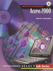 Cover of: Microsoft Access 2000