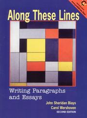 Cover of: Along These Lines: Writing Paragraphs and Essays (2nd Edition)