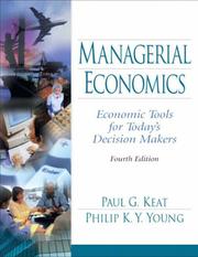 Managerial economics : economic tools for today's decision makers