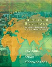 Cover of: International Business by Tamer Cavusgil, Gary Knight, John Riesenberger