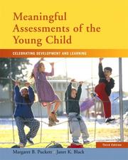 Cover of: Meaningful Assessments of the Young Child: Celebrating Development and Learning (3rd Edition)