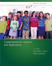 Cover of: Educational Research by Lorrie R. Gay, Geoff Mills, Peter W. Airasian