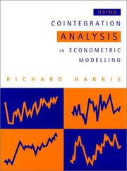 Cover of: Using Cointegration Analysis in Econometric Modelling