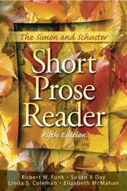 Cover of: Funk, S&S Short Prose Reader (5th Edition)
