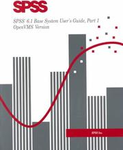 SPSS 6.1 Base System User's Guide Part 1 and SPSS 6.1 Base System User's Guide Part 2 Package PDF