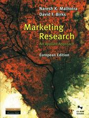 Marketing research : an applied approach