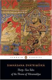 Simhāsana Dvātrim̧śikā : thirty-two tales of the throne of Vikramaditya