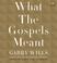 Cover of: What the Gospels Meant