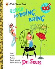 Cover of: Gerald McBoing Boing by Dr. Seuss