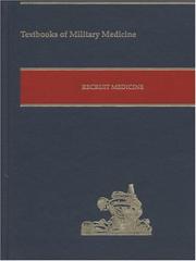 Cover of: Recruit Medicine (Textbooks of Military Medicine)