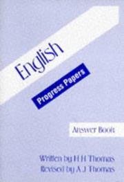 English progress papers